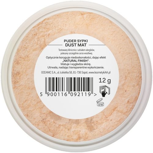 AA WINGS OF COLOR Dust Matt Puder transparentny Translucent Loose na Arena.pl