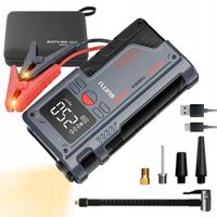 ROZRUSZNIK SAMOCHODOWY Z POMPĄ POWIETRZA KOMPRESOR 150 PSI POWER BANK