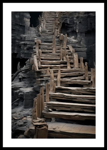 Plakat 30x45cm Schody do Nieznanego na Arena.pl