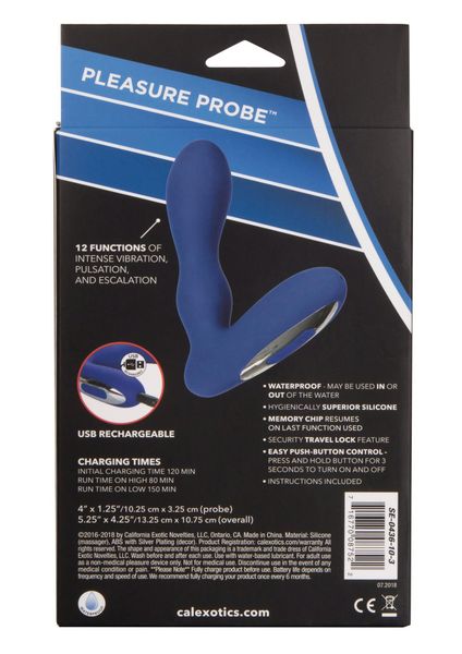 Eclipse Pleasure Probe Blue zdjęcie 11