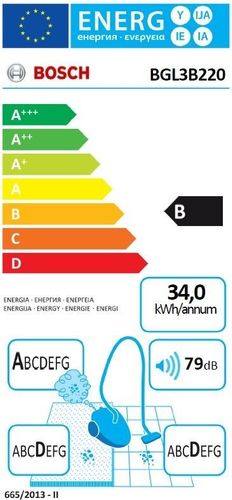Odkurzacz workowy BGL 3B220 na Arena.pl