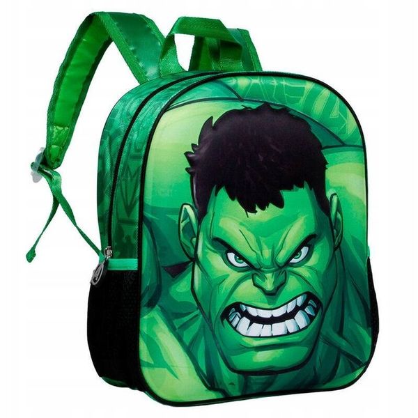 Plecak przedszkolny jednokomorowy Hulk Destroy KARACTERMANIA zdjęcie 3