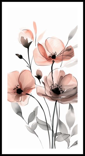 Plakat 50x100cm Subtelny Okaz zdjęcie 3