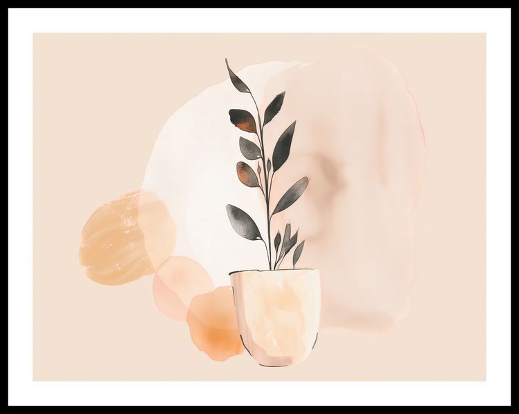 Plakat 65x50cm Doniczkowy Kolor zdjęcie 3