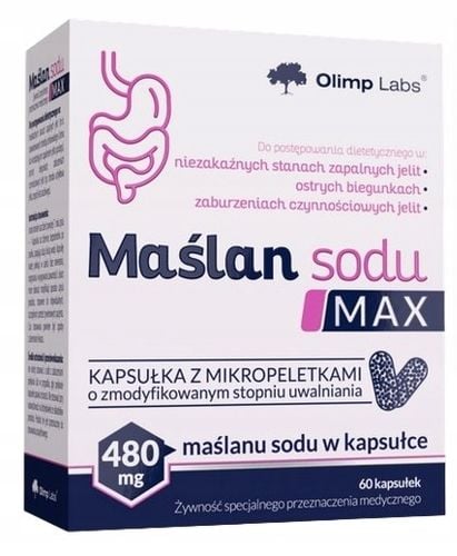 Olimp Maślan sodu Max, 60 kapsułek na Arena.pl
