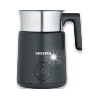 SEVERIN SM 3579 Indukcyjny spieniacz do mleka 400 ML, czarny, 500W