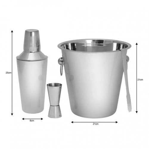 zestaw barmański 4 elemeny kinghoff kh-1244 na Arena.pl