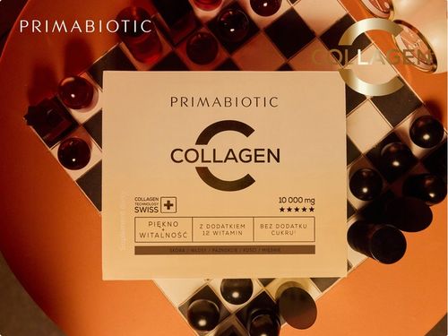 Kolagen Do Picia Na Stawy PRIMABIOTIC COLLAGEN Wołowy 10000mg 30ml×30szt na Arena.pl