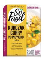 So Food Kurczak carry po indyjsku z ryżem 330 g