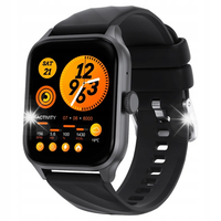 Smartwatch Weofly Active czarny TFT Bluetooth 260mAh elegancki