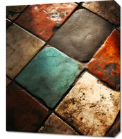 Obraz 50x60cm Ceramiczna Kompozycja