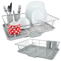 Suszarka na Naczynia Kuchenna Ociekacz na Talerze Kubki Garnki Sztućce