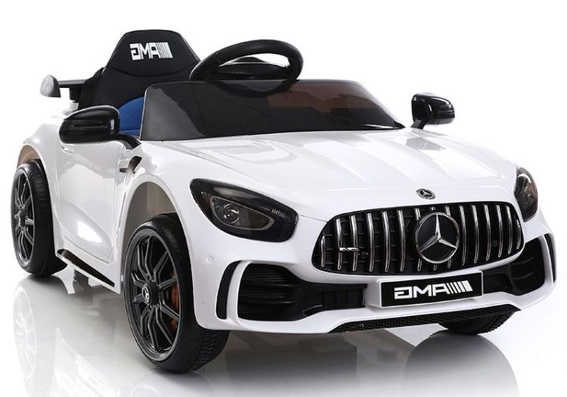 Auto na Akumulator Mercedes GTR Biały zdjęcie 1