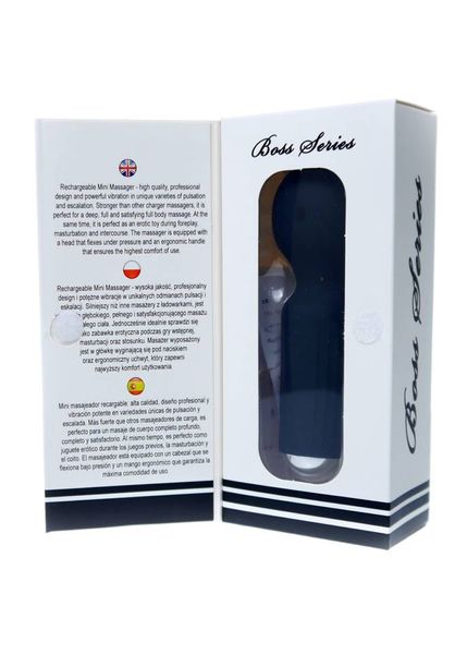 Poręczny Wibrator Rechargeable Czarny zdjęcie 5