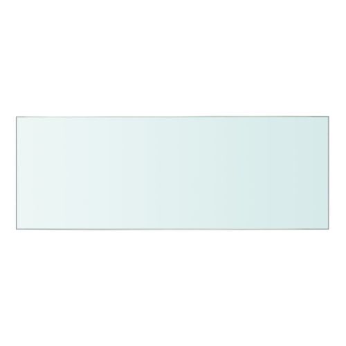 Szklany, bezbarwny panel, 40x12 cm na Arena.pl