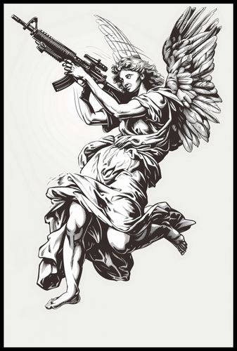 Plakat 61x91,5cm Anioł Wojny na Arena.pl