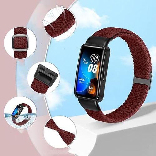 Paski plecione 2szt. do Huawei Band 9/8 Janpso regulowany nylonowy pasek na Arena.pl