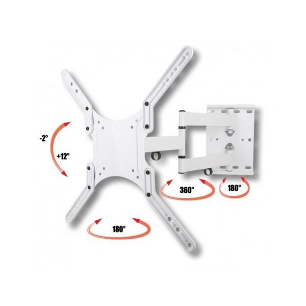 Uchwyt ścienny Techly 23"-55", 45kg obrotowy zdjęcie 2