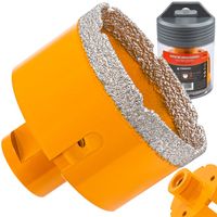 OTWORNICA DIAMENTOWA 65MM KORONKA WIERTŁO M14 DO GRESU PŁYTEK GLAZURY