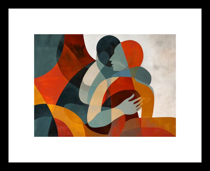 Plakat 18x13cm Objęcia zdjęcie 3