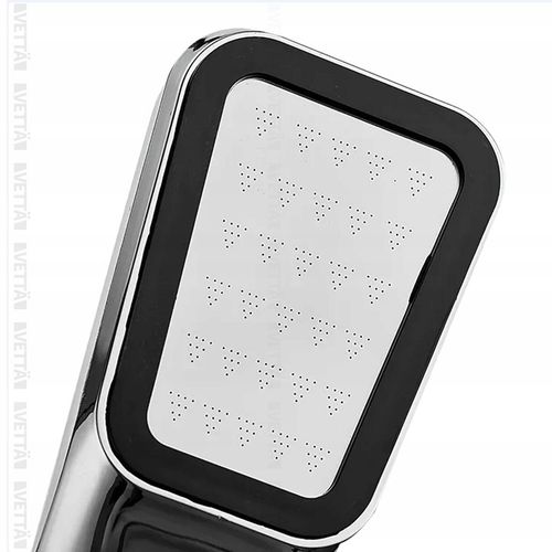 ZESTAW PRYSZNICOWY słuchawka wąż uchwyt srebrna CIŚNIENIE OSZCZĘDNA na Arena.pl