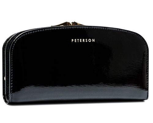 duży portfel damski ze skóry naturalnej - peterson na Arena.pl