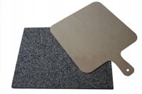 KAMIEŃ do Pizzy Grilla 37x35 Granitowy + ŁOPATKA