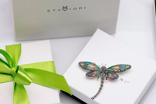 Srebrna broszka Staviori na Arena.pl