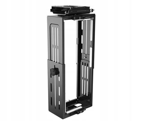 Uchwyt na komputer PC stacjonarny pod biurko blat SPB-101B (czarny) na Arena.pl