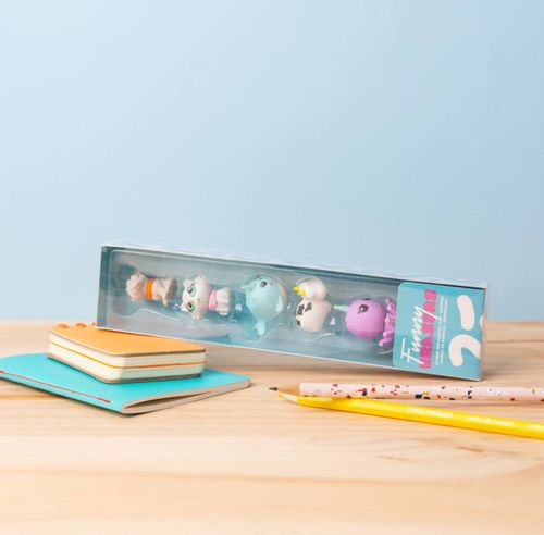 Zestaw gumek do mazania Animals na Arena.pl