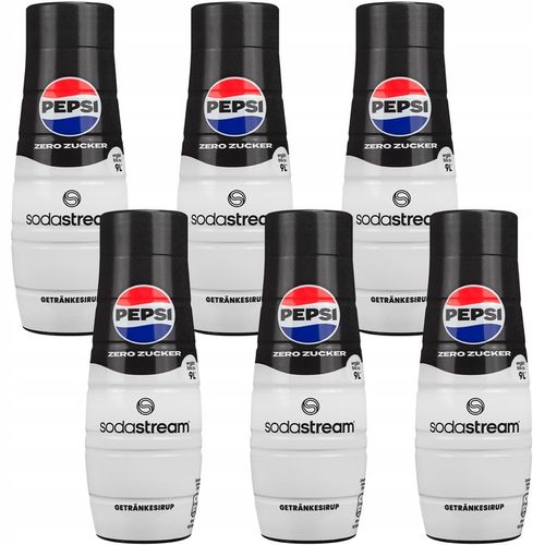6X SYROP SODASTREAM PEPSI MAX BEZ CUKRU 440 ML KONCENTRATY DO SATURATORA na Arena.pl