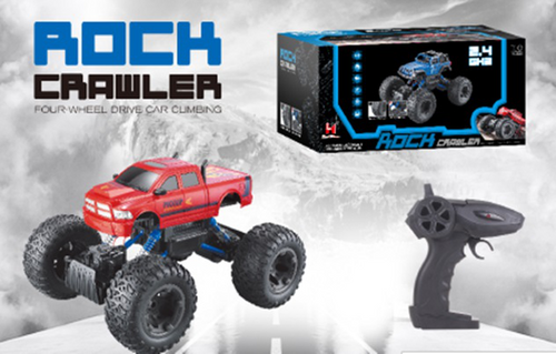 Samochód RC Rock Crawler 4WD czerwony 2.4GHz na Arena.pl