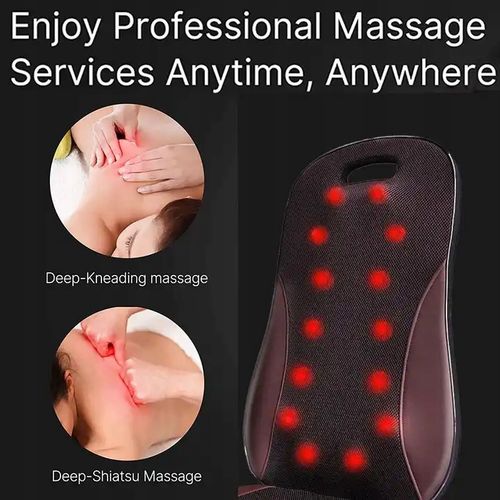 Mata masująca do masażu masażer Shiatsu grzanie do domu i samochodu Gateway na Arena.pl