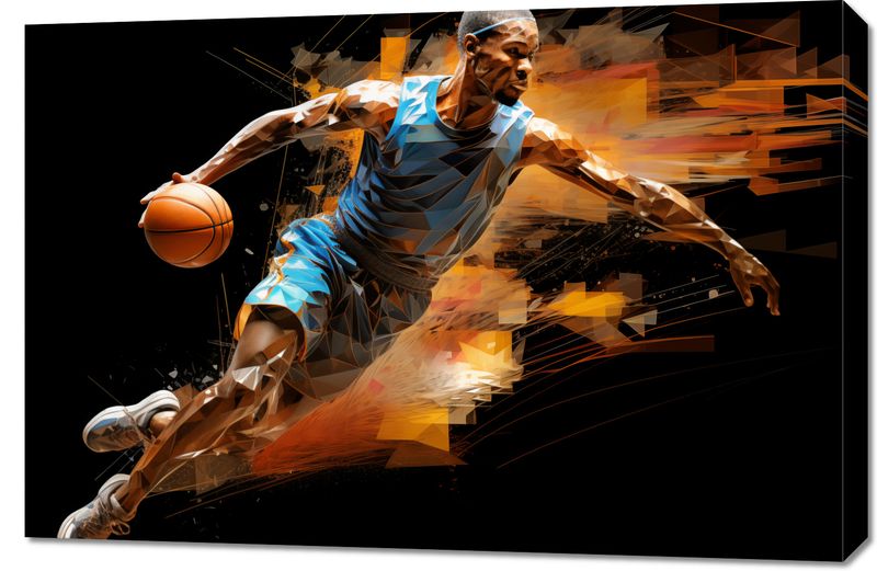 Obraz 90x60cm Przełomowy Drybling zdjęcie 1
