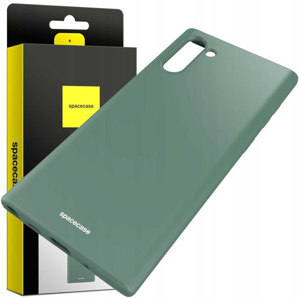 Spacecase Silicone Case Galaxy Note 10 Dark Green zdjęcie 10