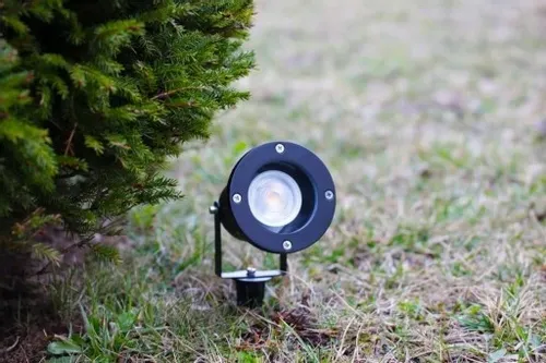 Lampa Reflektor LED wbijany GU10 Czarny na Arena.pl