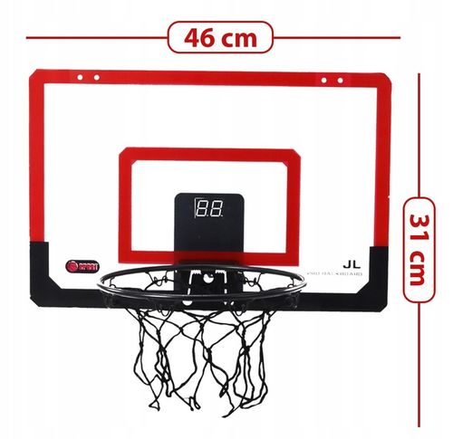 Koszykówka dla dzieci INTERAKTYWNA TABLICA LICZNIK DŹWIĘK ŚWIATŁA kosz gry na Arena.pl