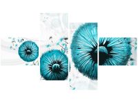 140CM 70 OBRAZ TURKUSOWE DMUCHAWCE ŚCIENNY