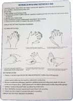 Instrukcja 53 BHP -TABLICA mycia i dezynfekcji rąk