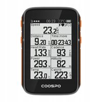 Komputer rowerowy Coospo BC200 pozycjonowanie GPS akumulator do 36 godzin
