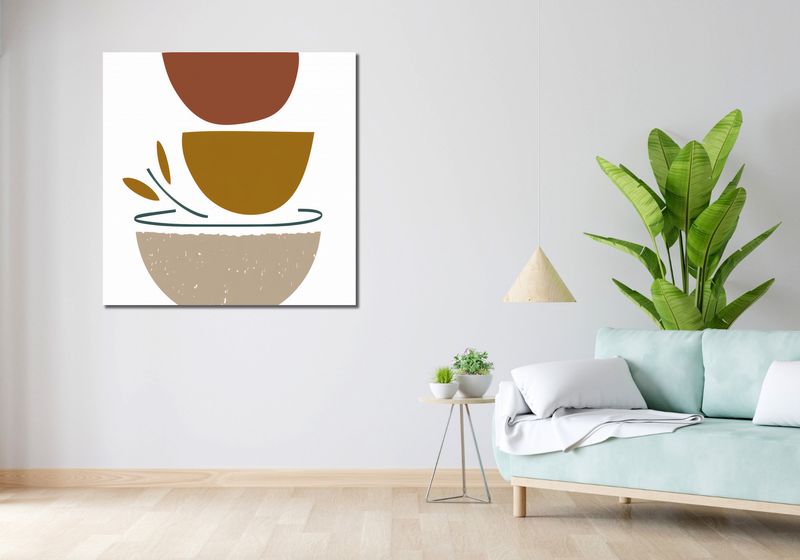 Obraz 100x100cm Spójna Forma zdjęcie 2