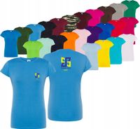 damska KOSZULKA T-shirt HAFT TWOJE LOGO NAPIS firmowa reklamowa 5 szt