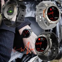 ZEGAREK SMARTWATCH MĘSKI WODOODPORNY 5ATM GPS MENU POLSKIE SPORT ROZMOWY