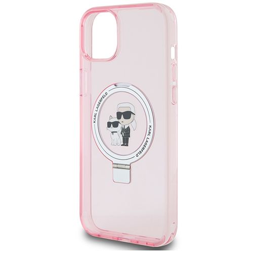 Etui Karl Lagerfeld do iPhone 15 Plus, iPhone 14 Plus, Różowy, MagSafe na Arena.pl
