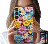 ETUI DO SAMSUNG GALAXY A13 4G - KOLOROWE KWIATKI, STOKROTKI FUTERAŁ CASE