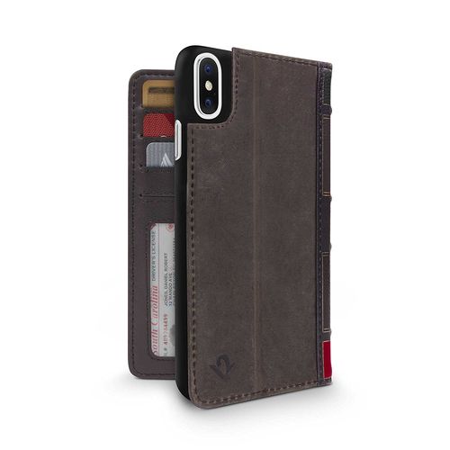 TWELVE SOUTH BOOK - Apple iPhone X - BROWN na Arena.pl