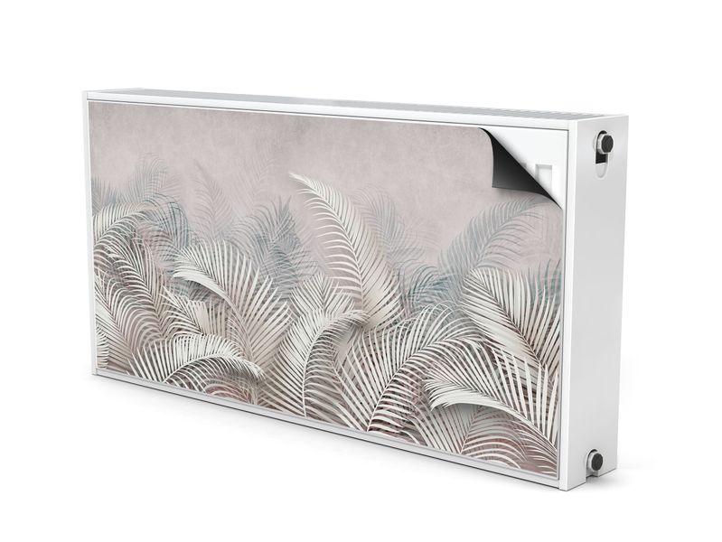 Osłona MAGNETYCZNA Kaloryfera Liście Palmy Natura Rośliny 120cm x 60cm zdjęcie 2