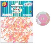 cekiny 12szt.  pastelowe różowe 8mm 10g | wmt-112
