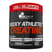 OLIMP ROCKY CREATINE 250g KREATYNA MONOHYDRAT NATURALNY MIARKA 70 PORCJI