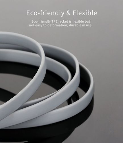 ROCK LIGHTNING CABLE 100CM WHITE na Arena.pl